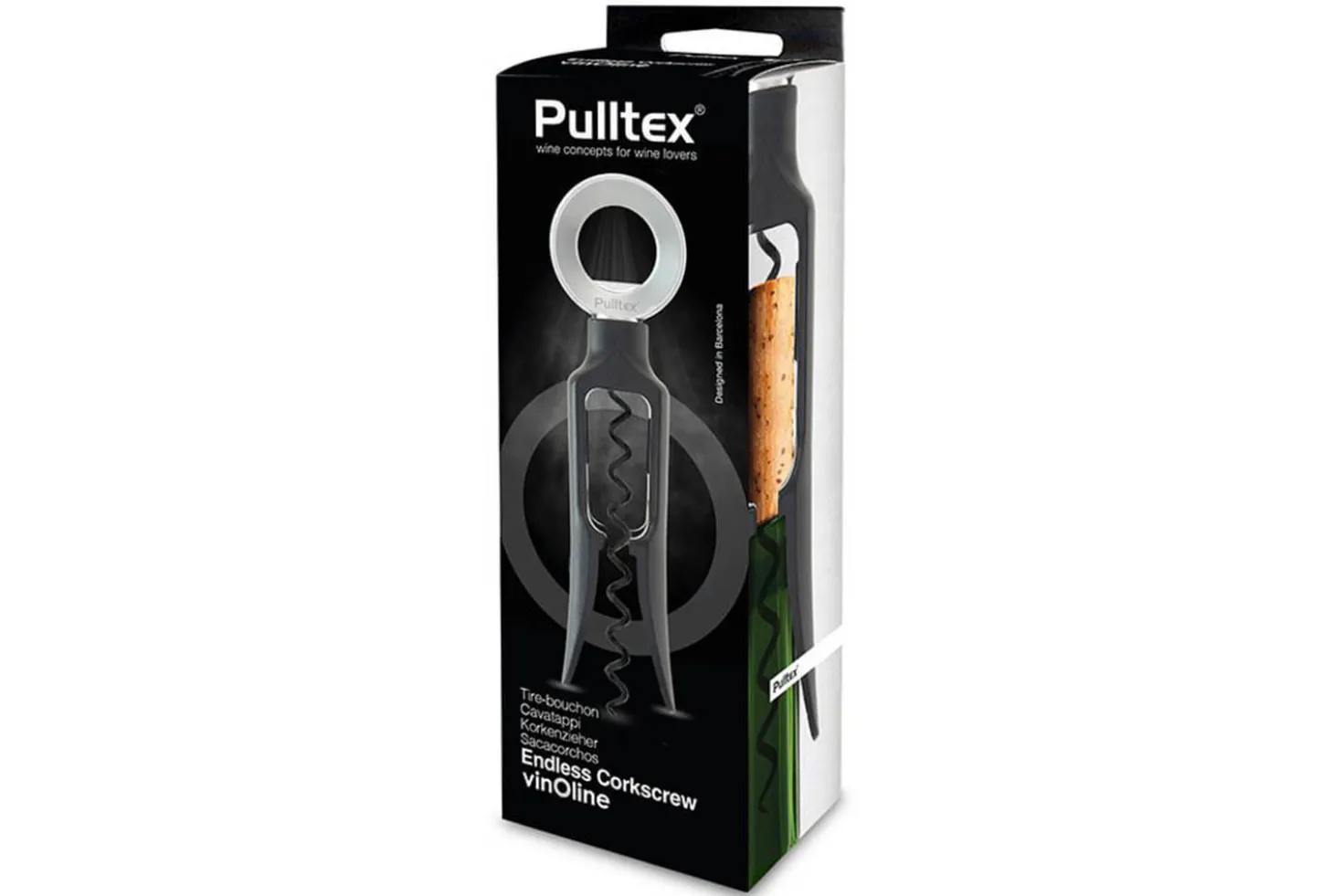 Tire-bouchon à vis sans fin Pulltex vinOline