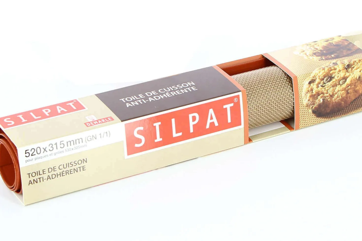 Toile de cuisson anti adhérente Silpat® pour plaque de cuisson
