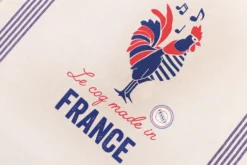 Torchon de cuisine Tissage de l'Ouest Léon fabriqué en France - Coq français