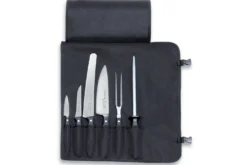 Trousse de chef 4 couteaux de cuisine DICK + 2 ustensiles acier inox