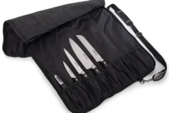 Trousse 8 places Arcos & Euro-Toques Manhattan - 4 couteaux forgés + 1 éplucheur