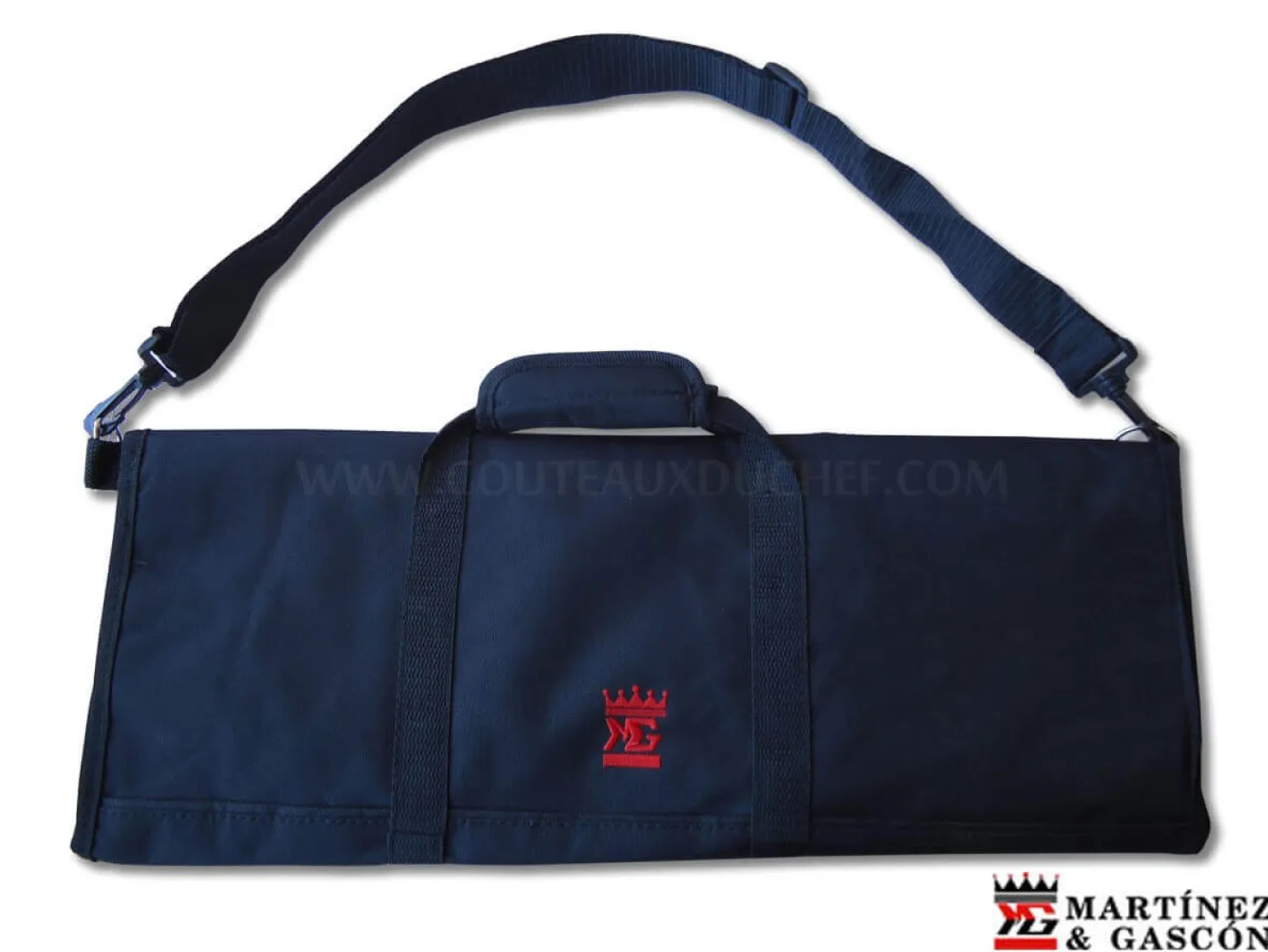 Trousse pour 12 couteaux + poche accessoires Martinez & Gascon