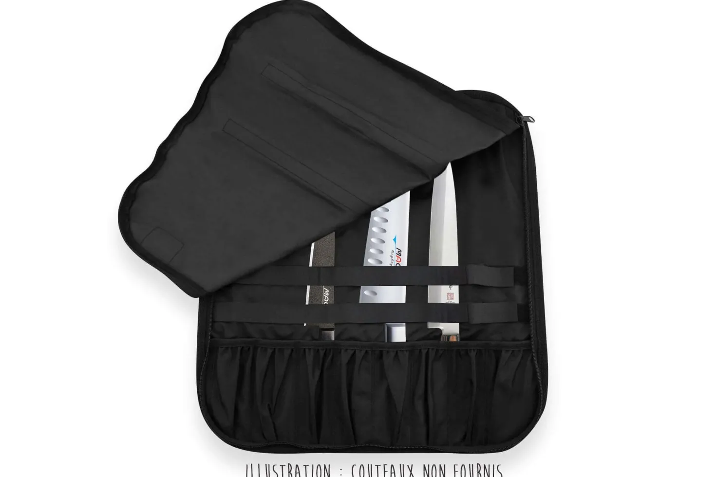 Trousse vide MAC pour 8 couteaux + rangements