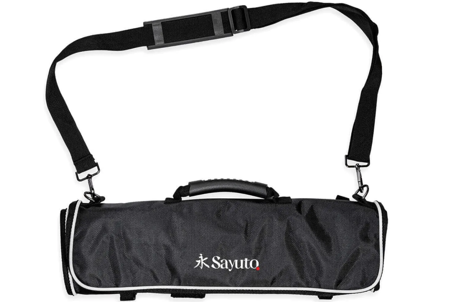 Trousse vide Sayuto pour 9 couteaux et ustensiles + 2 poches de rangement