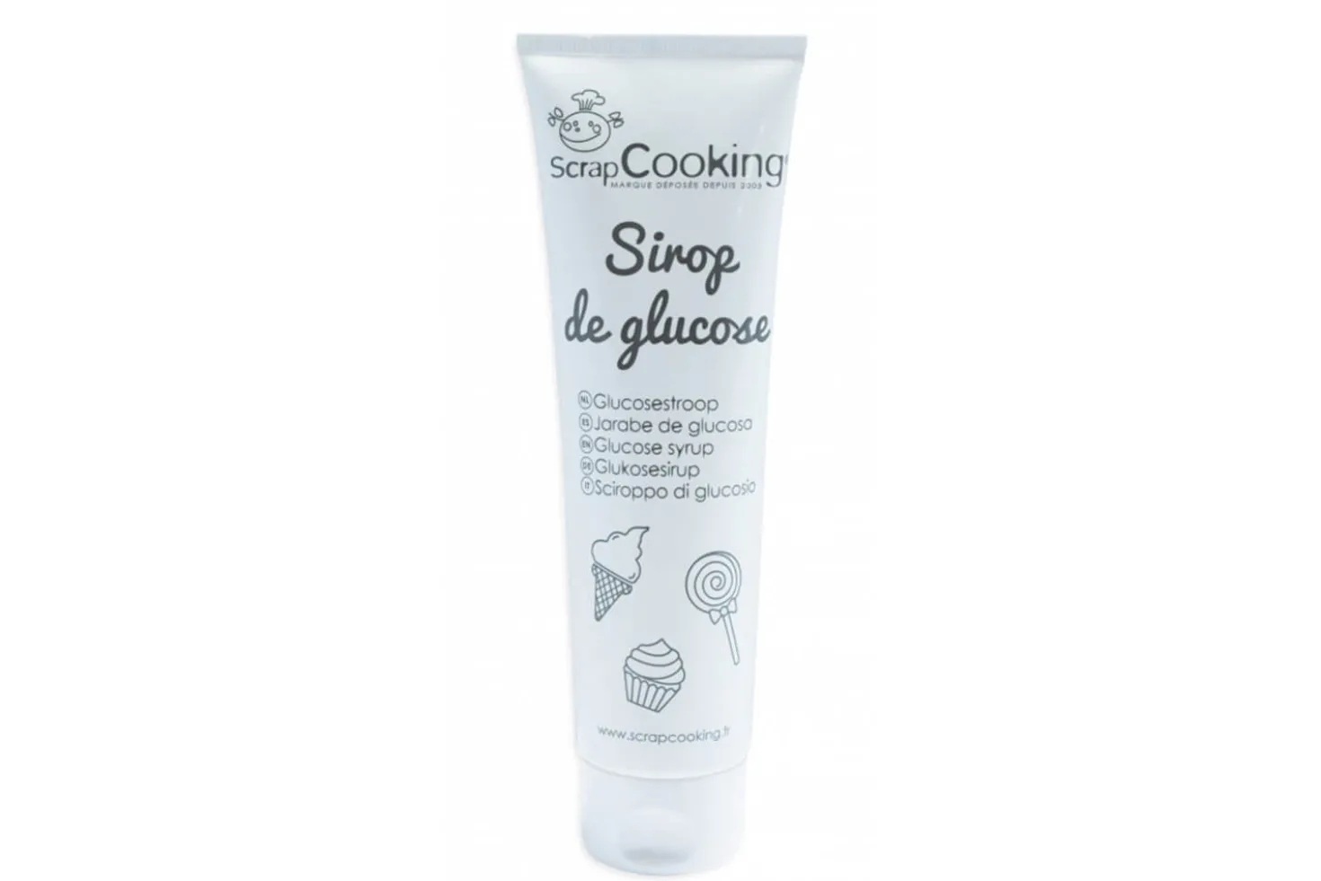 Tube sirop de glucose Scrapcooking 200g