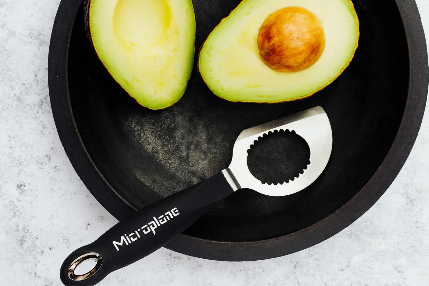 Ustensile pour avocat Microplane 3 en 1