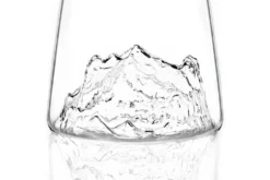 Verre à spiritueux long Alaskan Maker Topographic Dachstein en verre cristallin
