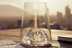 Verre à spiritueux long Alaskan Maker Topographic Watzmann en verre cristallin