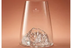 Verre à spiritueux long Alaskan Maker Topographic Watzmann en verre cristallin