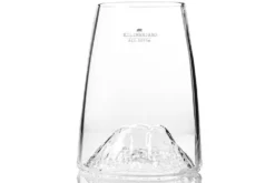Verre à spiritueux long Alaskan Maker Topographic Kilimanjaro en verre cristallin