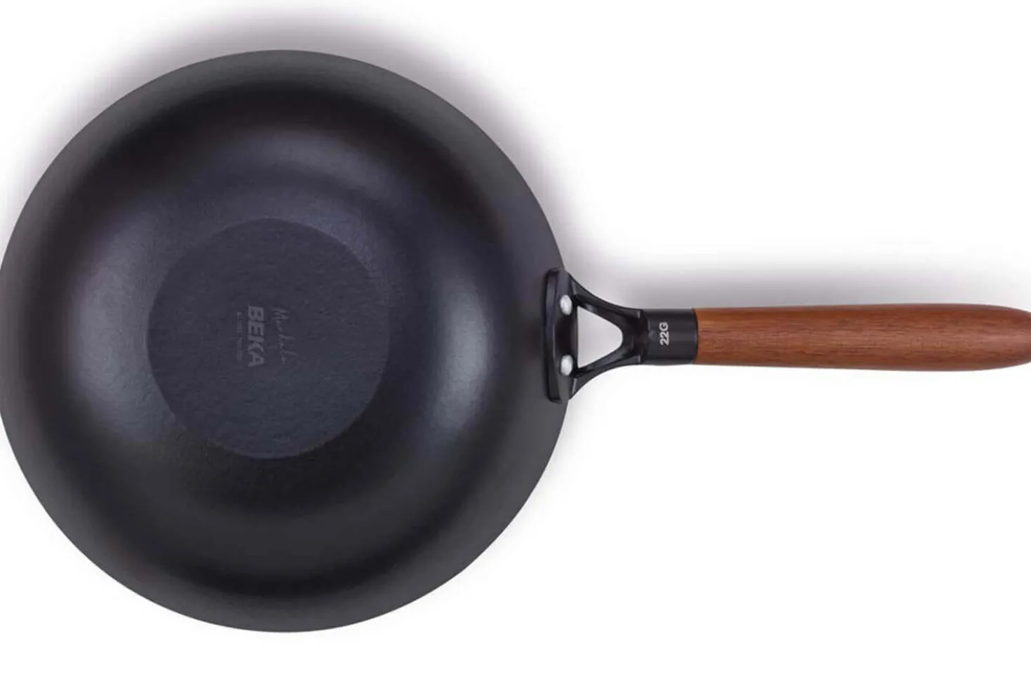 Wok anti adhésif Beka Mandala en fer émaillé