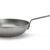 Wok bombé à queue De Buyer Mineral B ø28cm en fer