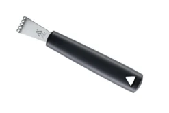 Zesteur Triangle acier inox manche en green grip noir